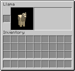 A GUI of a llama with strength 1.