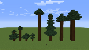 spruce tree minecraft