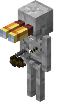 Skeleton With Leather Pants Minecraft Mob Skin