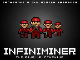 Infiniminer Title screen