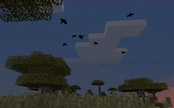 Phantoms flying overhead.