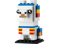 Trader llama LEGO BrickHeadz figure.