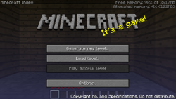 If Create and Cancel are clicked at the same time when generating a map, it may cause a bug replacing the pause menu with the title screen.