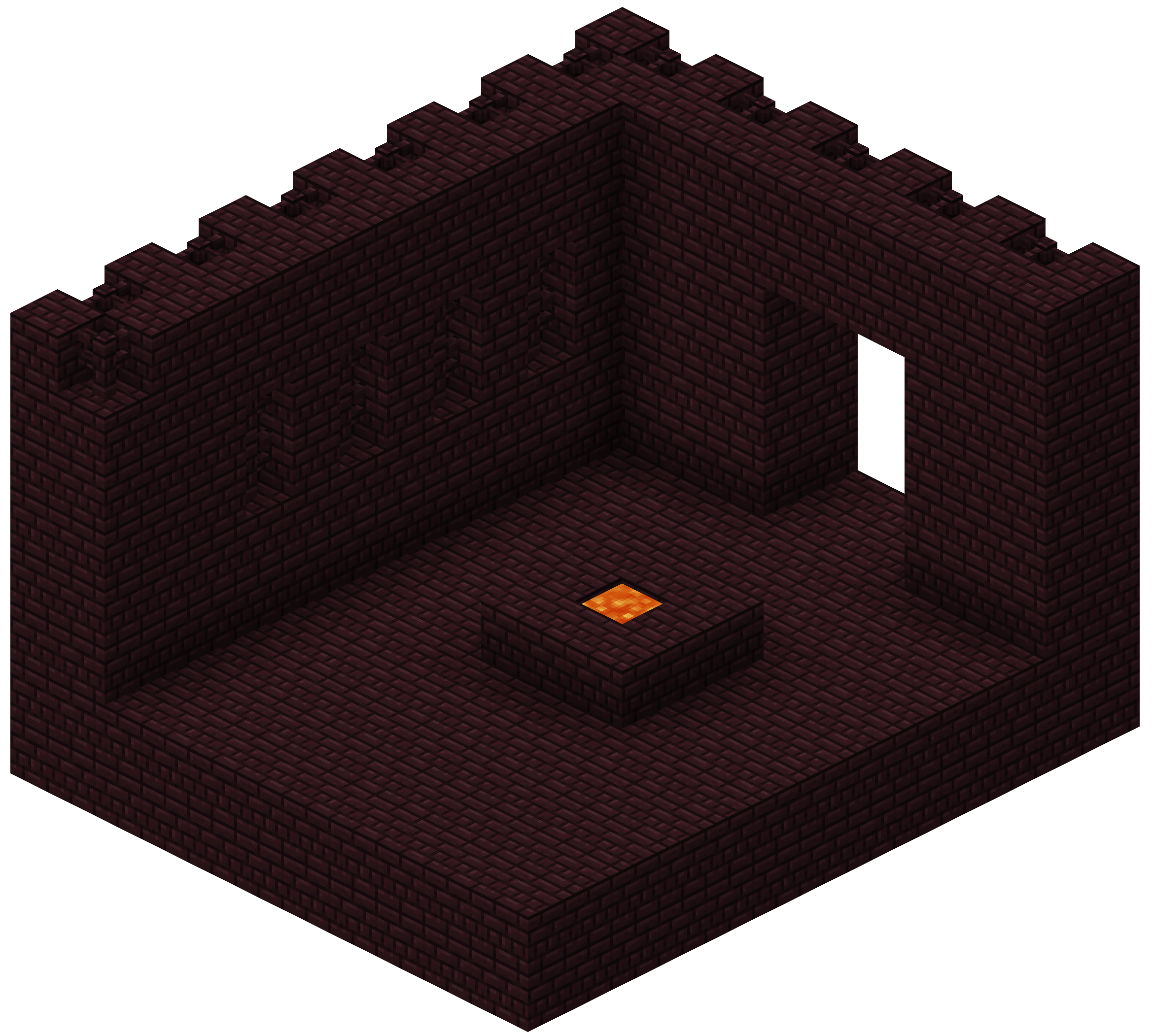 Seed with 2(!!) nether fortress Minecraft Map