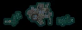 A zoomed out image of one of the randomly generated maps.
