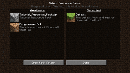 Missing the old Minecraft Java Edition Title, I created a Resource