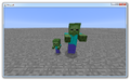 First image of a baby zombie released by Dinnerbone.