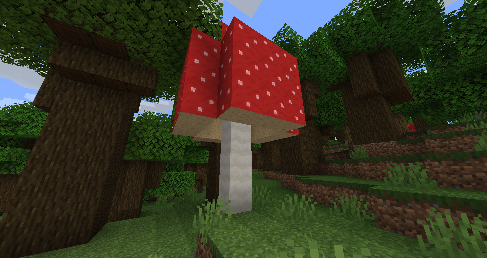 minecraft roofed forest biome