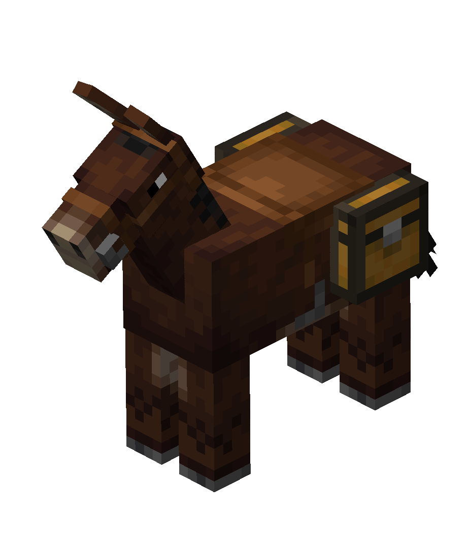 Minecraft How Do You Get In On A Mule Chests