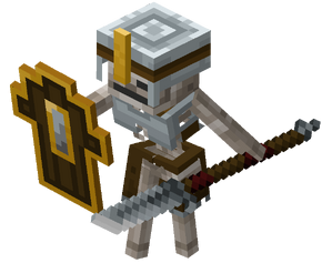 Minecraft Dungeons Skeleton Vanguard Official Minecraft Wiki