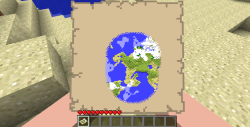 Map Official Minecraft Wiki