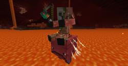 How to ride a strider in minecraft pe shop