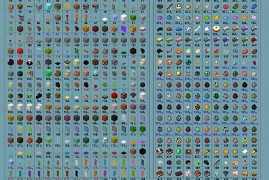 Minecraft Blocks List