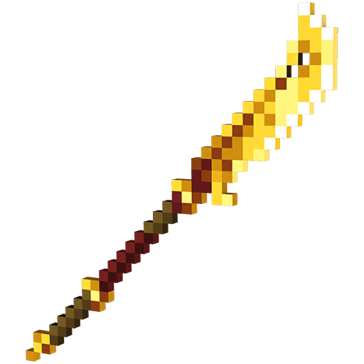 Minecraft Red Magic Sword - 10.5'' Long