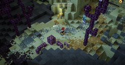 Minecraft Dungeons - Echoing Void DLC Final boss + Ending 