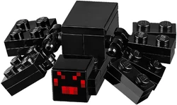 LEGO Minecraft spider minifigure.