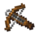 The Minecraft Dungeons variant of the crossbow