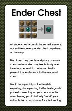 Ender chest progression