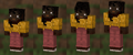 Multiple size options for skins.‌[Bedrock Edition only]