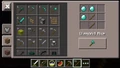 Pocket Edition crafting interface in crafting table.