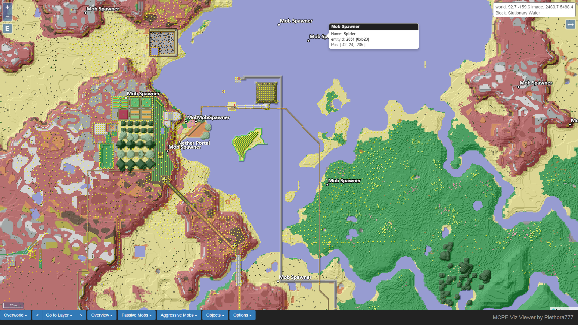 minecraft bedrock edition map viewer