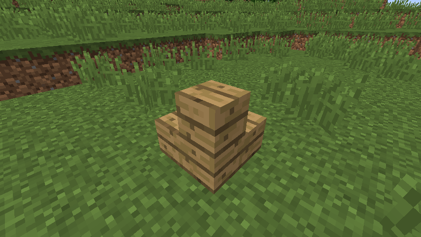 How to make Oak Stairs in Minecraft