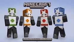 Promotional image for Skin Pack 2. (Castle Crashers characters)