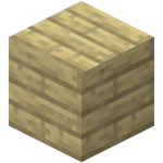 minecraft wooden block