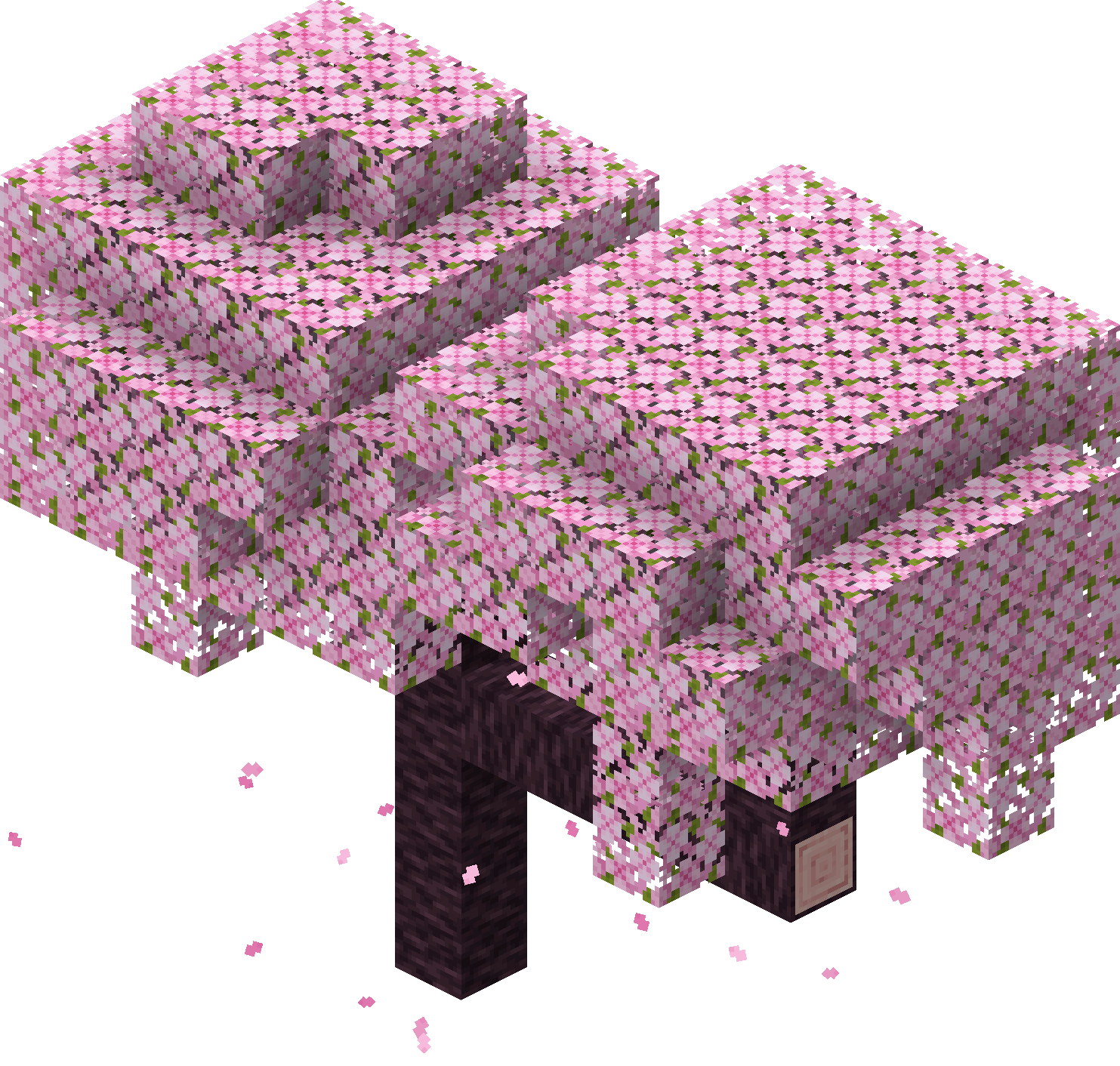 Bioma Minecraft Cherry Blossom (bioma De Flores De Cerejeira