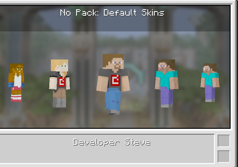 Recreated Default Skins! Minecraft Skin