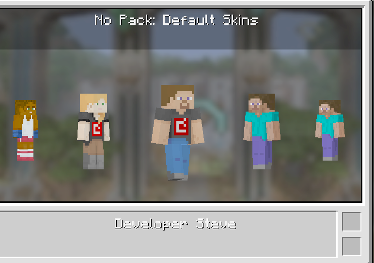 Minecraft Legacy/Console Edition: Default Skin Pack