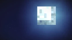 The moon in the Overworld