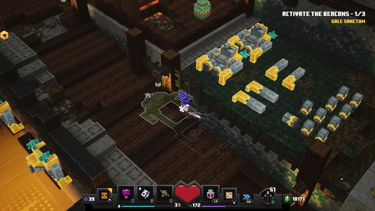 Minecraft DungeonsSanctuaire des rafales Le Minecraft Wiki