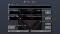 Structure Block – Minecraft Wiki