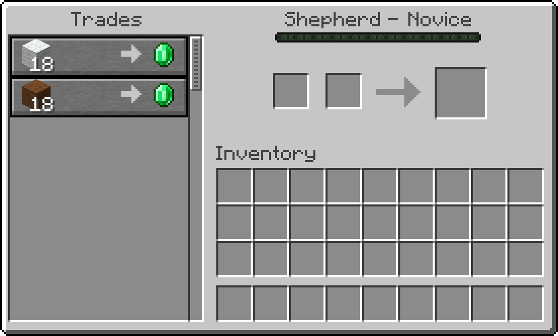 Villager GUI 1.14