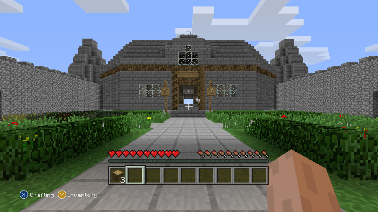 xbox 360 minecraft castle