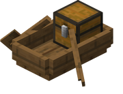 Spruce Boat with Chest