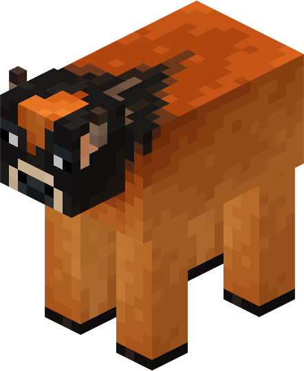 minecraft cow png