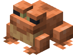O sapo temperado coaxando.