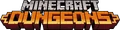 Minecraft Dungeons png in‑game logo