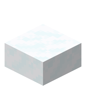 minecraft snow block