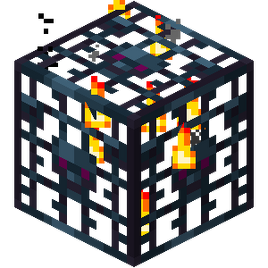 Spawner with fire