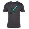 Officially licensed T-Shirt of a diamond sword.