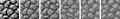 Comparison of all released textures of cobblestone, as well as the original texture of stone.