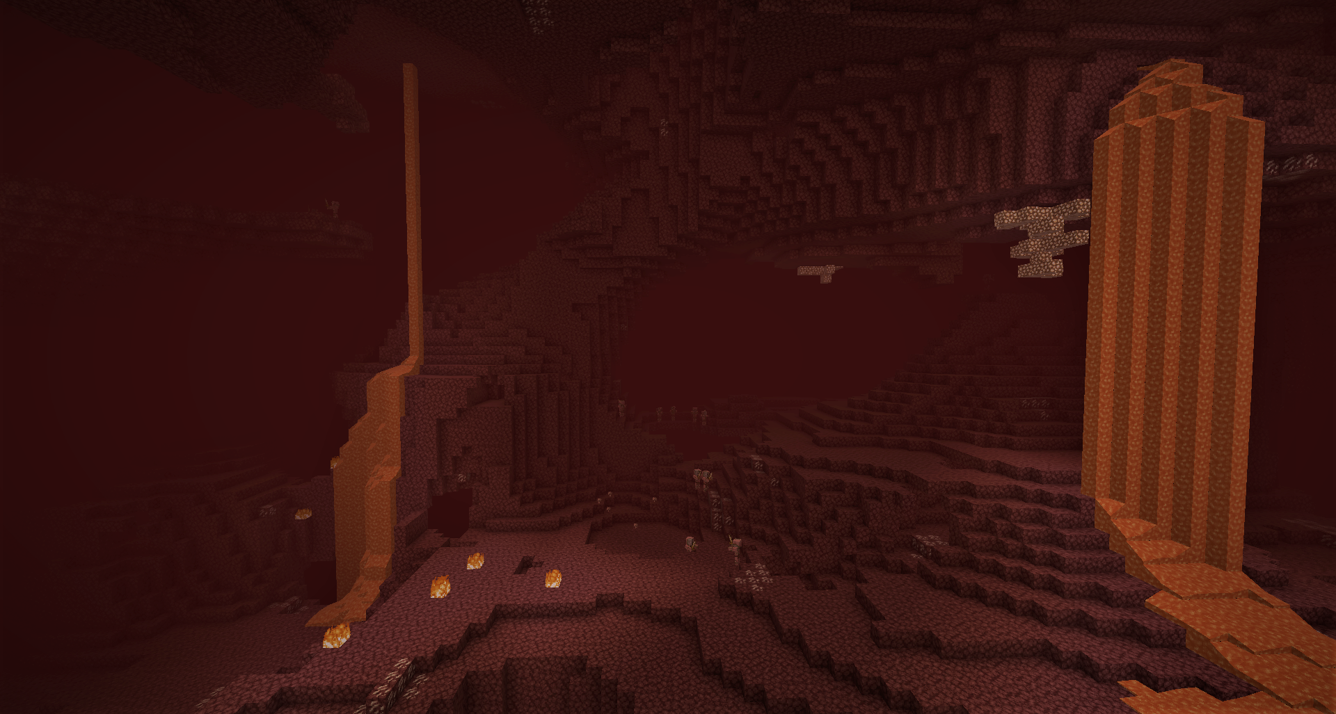 What is the title of this picture ? Nether Wastes – Official Minecraft Wiki