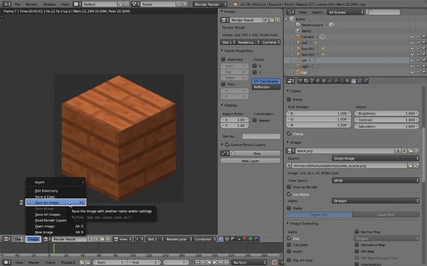 Blockrender Blender4