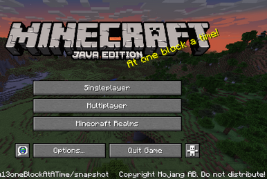 Java Edition 2.0 – Minecraft Wiki