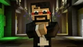 CaptainSparklez in the portal hallway.