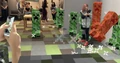 A Twitter image of some creepers attacking the Minecraft Earth E3 demo.[1]