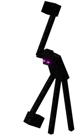 Enderman and Enderlings (Minecraft Dungeons) by 1i2l3l4a5g6e7r on